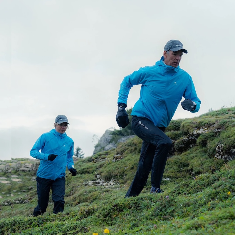 Pack waterdichte RaidLight: technische jas en technische broek voor trailrunning
