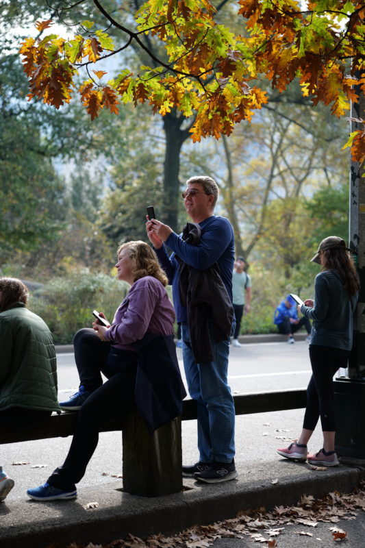 Mooiste foto’s van New York City Marathon 2023 met hardlopers, sfeer en RunMotion Coach.