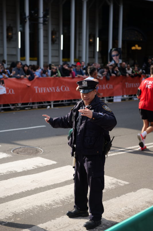 Mooiste foto’s van New York City Marathon 2023, hardlopers met RunMotion Coach in actie.