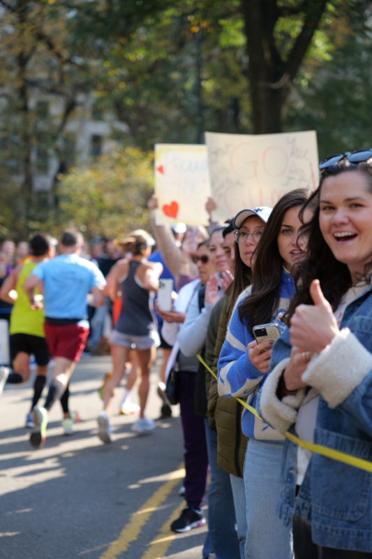Selectie van de mooiste foto’s van de New York City Marathon 2023 door RunMotion Coach.