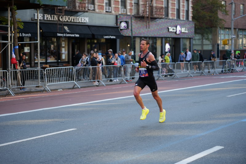 Selectie van de mooiste foto’s van New York City Marathon 2023, hardlopers met RunMotion Coach.