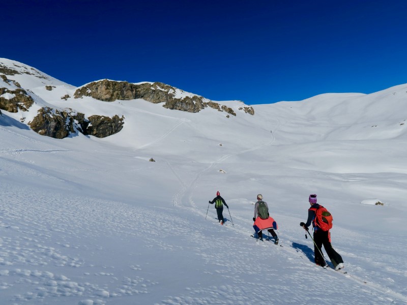 Trailrunner maakt eerste toerskitocht in de winter voor meer kracht en conditie op bergpaden.