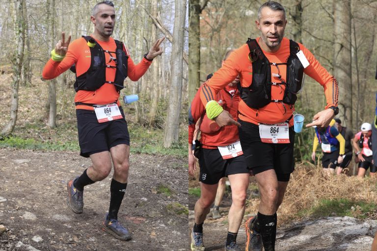 Hardloper bereidt zich voor op Nelsons EcoTrail Parijs marathon door de stad